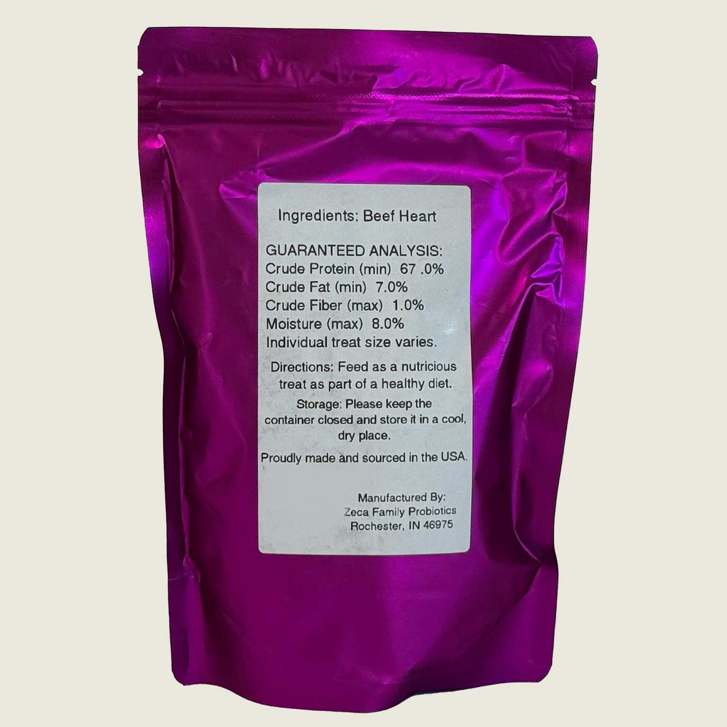 Freeze Dried Beef Heart